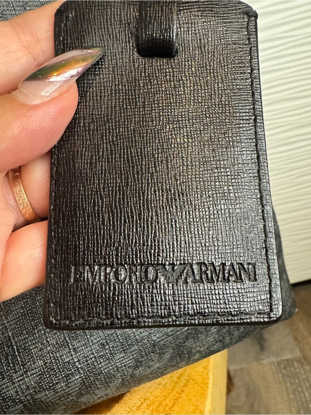 Emporio Armani sleek sophisticated
